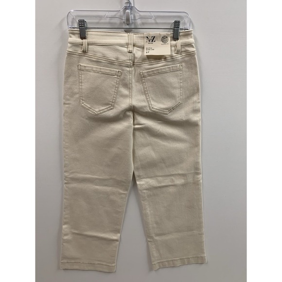 Nic+Zoe‎ Jeans NZ Mid Rise Womens Size 27 Canvas Denim Fly Button Wide Leg - Picture 7 of 11